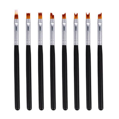 Gel Liner Polish Brush Set Nail Art Dotting Tools